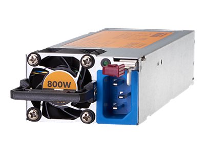 HPE - Power supply - hot-plug / redundant (plug-in module) - Flex Slot - 80 PLUS Titanium - AC 200-240 V - 800 Watt