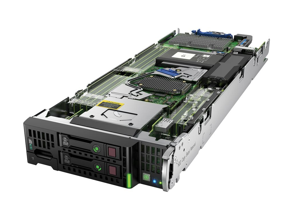 HPE ProLiant BL460c Gen9 - Server - blade - 2-way - 2 x Xeon E5-2640V4 / up to 3.4 GHz - RAM 64 GB - SAS - hot-swap 2.5