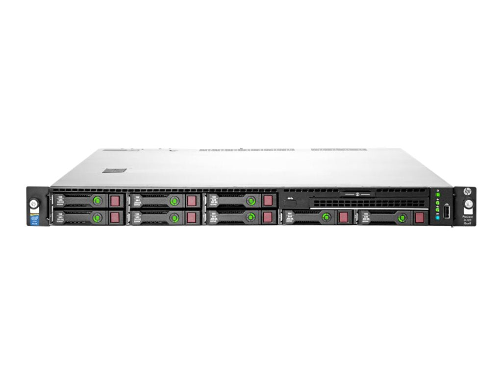 HPE ProLiant DL120 Gen9 - Server - rack-mountable - 1U - 1-way - no CPU - RAM 0 GB - SATA - hot-swap 2.5 bay(s) - no HDD