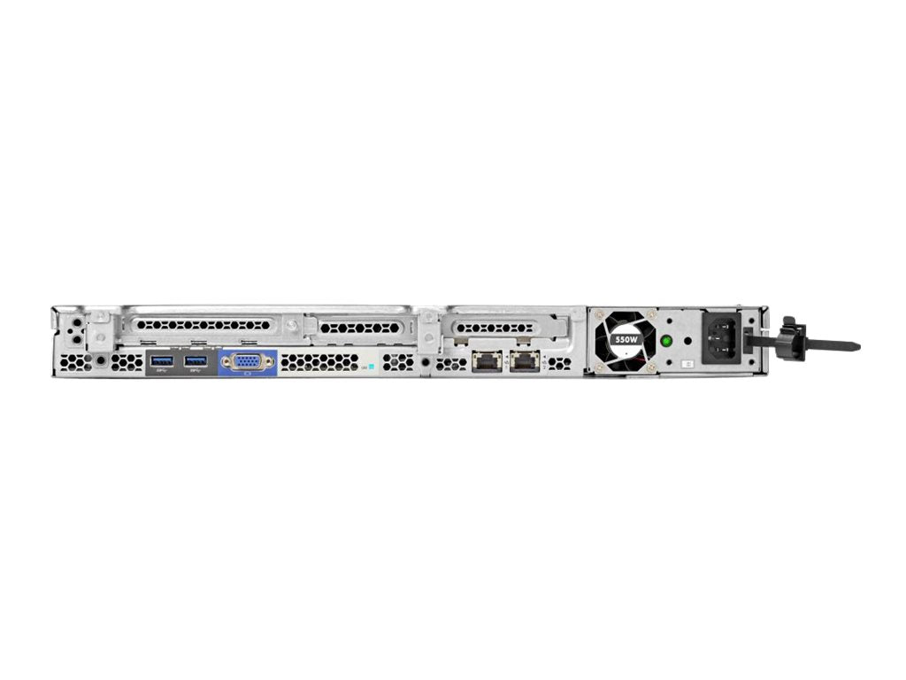 HPE ProLiant DL120 Gen9 - Server - rack-mountable - 1U - 1-way - no CPU - RAM 0 GB - SATA - hot-swap 2.5 bay(s) - no HDD
