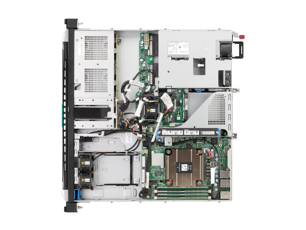 HPE ProLiant DL20 Gen11 Base - Server - rack-mountable 1U - 1-way - 1 x Xeon E-2434 / up to 5 GHz - RAM 16 GB - SATA - hot-swap P65394-B21
