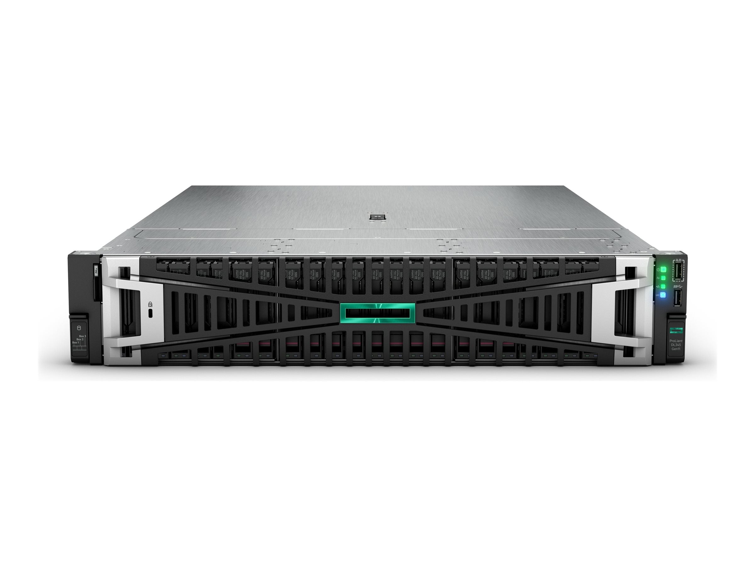 HPE ProLiant DL345 G11 Server 2U Rack 1x AMD EPYC 9354P 256GB RAM SATA/SAS/NVMe