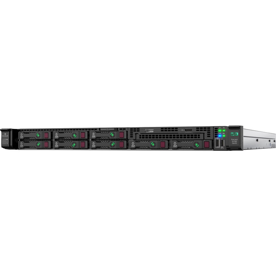 HPE ProLiant DL360 G10 1U Rack Server - 1 x Intel Xeon Silver 4208 2.10 GHz - 32 GB RAM - Serial ATA, 12Gb/s SAS Controller P40636-B21