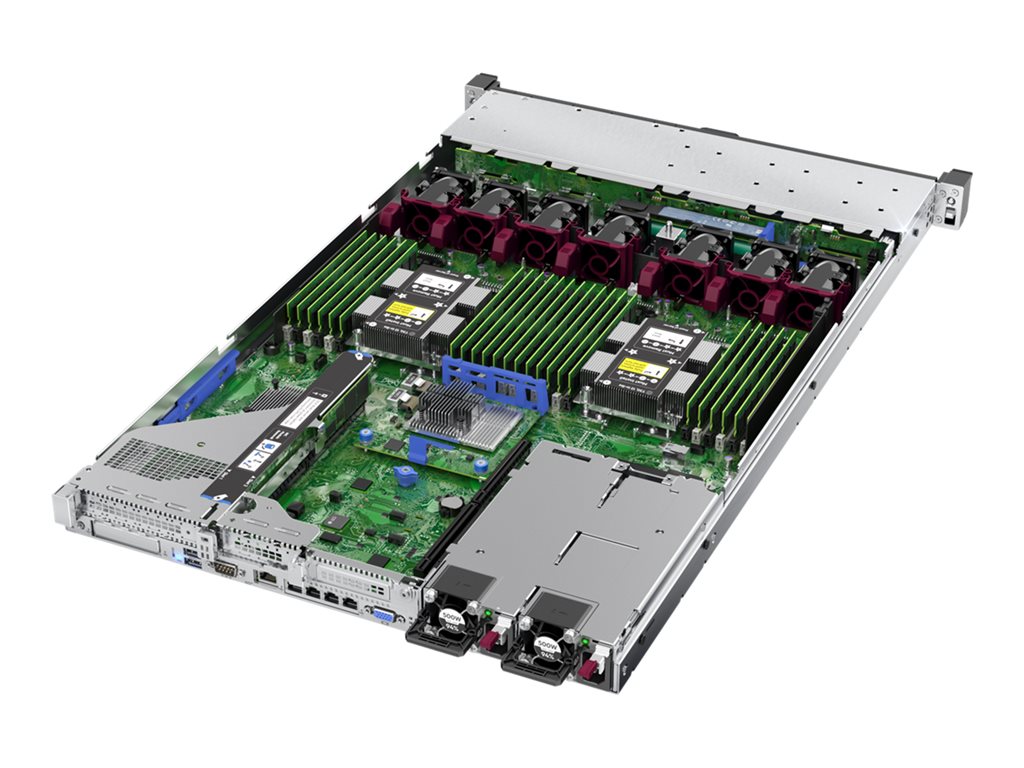 HPE ProLiant DL360 Gen10 - Server - rack-mountable 1U - 2-way - no CPU up to - RAM 0 GB - SATA - hot-swap 2.5 bay(s) -