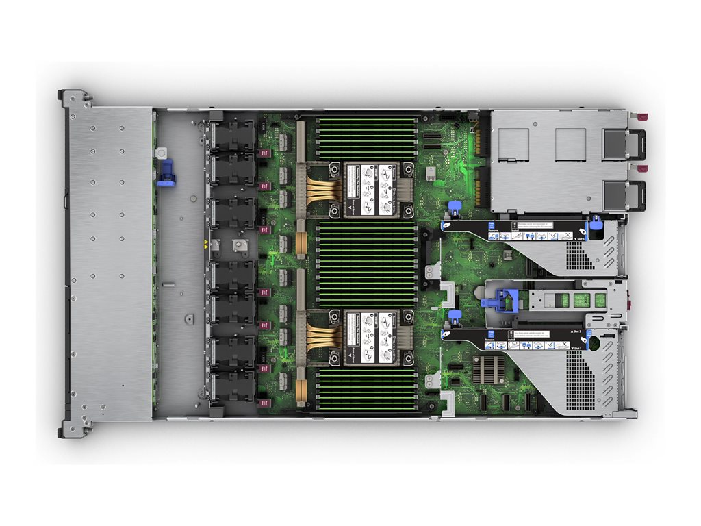 HPE ProLiant DL360 Gen11 Network Choice Server 1U Rack-Mount 2-Way No CPU RAM 0GB SATA SAS PCI