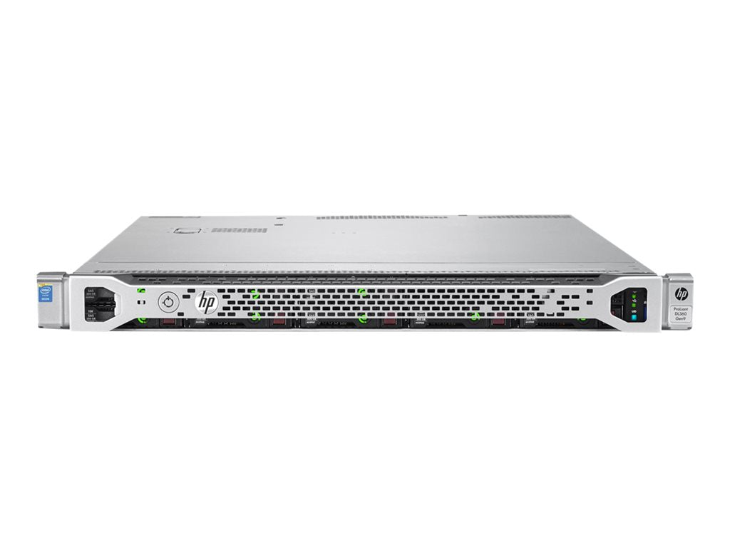 HPE ProLiant DL360 Gen9 - Server - rack-mountable - 1U - 2-way - 1 x Xeon E5-2620V4 / 2.1 GHz - RAM 16 GB - SAS -