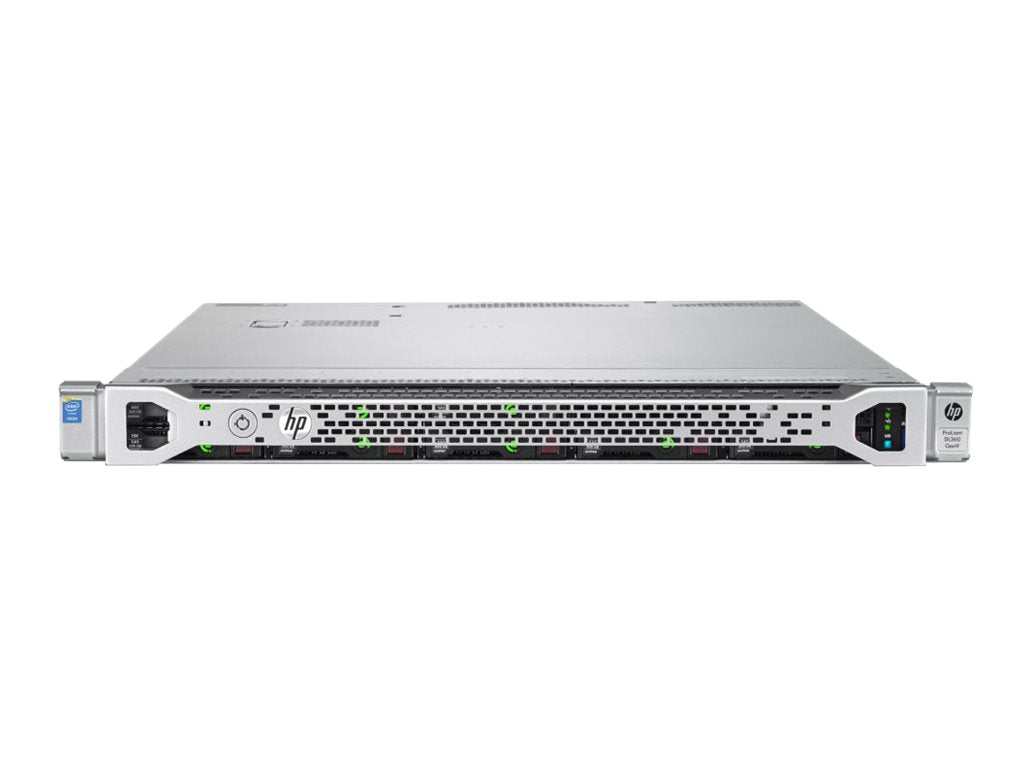 HPE ProLiant DL360 Gen9 - Server - rack-mountable 1U - 2-way - no CPU up to - RAM 0 GB - SATA - hot-swap 2.5 bay(s) - no