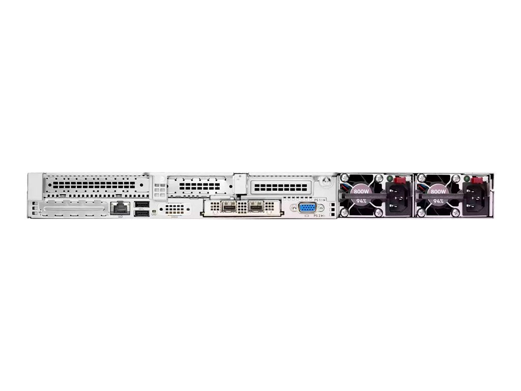 HPE ProLiant DL365 Gen10 Plus - Server - rack-mountable - 1U - 2-way - 1 x EPYC 7262 / up to 3.4 GHz - RAM 32 GB - SATA/SAS - P39366-291