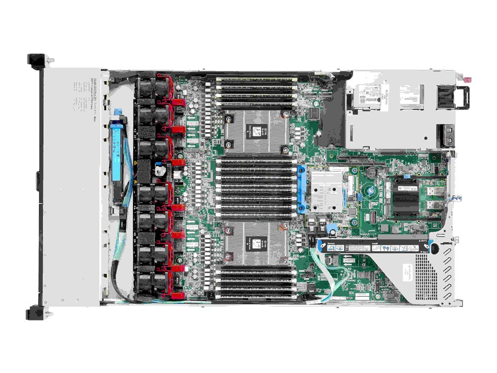 HPE ProLiant DL365 Gen10 Plus - Server - rack-mountable - 1U - 2-way - no CPU up to - RAM 0 GB - SATA/SAS - hot-swap 2.5