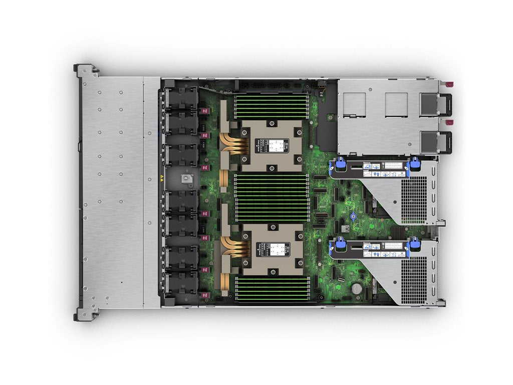 HPE ProLiant DL365 Gen11 - Server - rack-mountable 1U - 2-way - no CPU up to - RAM 0 GB - SATA/SAS/NVMe - hot-swap EDSFF E3.S P53935-B21