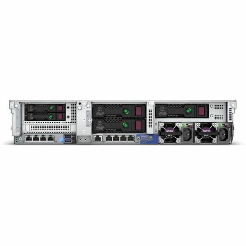 HPE ProLiant DL380 G10 2U Rack Server - 1 x Intel Xeon Gold 5218 2.30 GHz - 192 GB RAM -
