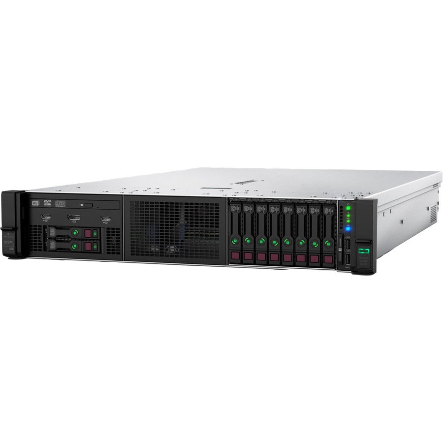 HPE ProLiant DL380 G10 2U Rack Server - 1 x Intel Xeon Silver 4208 2.10 GHz - 32 GB RAM - Serial ATA, 12Gb/s SAS Controller P56959-B21