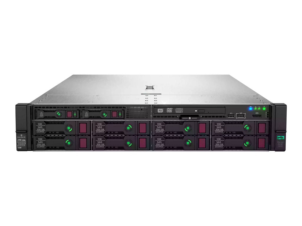 HPE ProLiant DL380 Gen10 Network Choice - Server - rack-mountable 2U - 2-way - no CPU up to - RAM 0 GB - SATA - hot-swap
