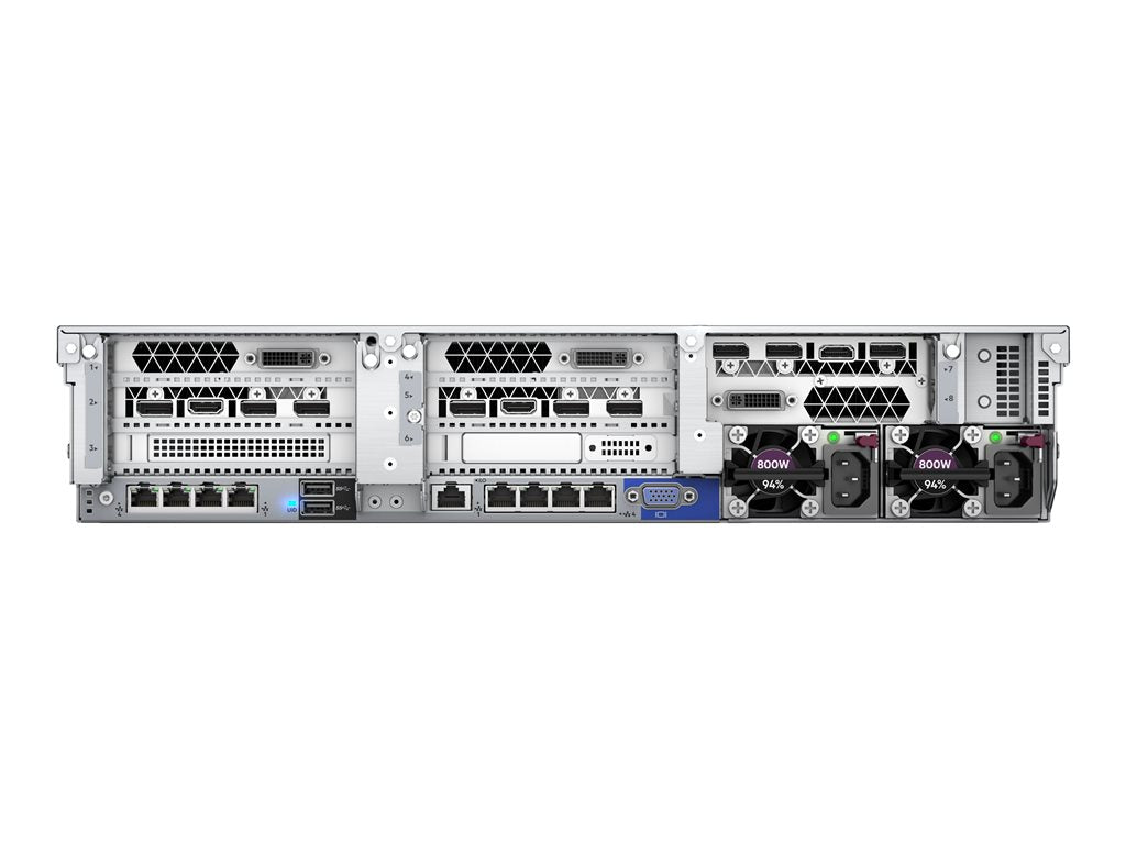 HPE ProLiant DL380 Gen10 - Server - rack-mountable 2U - 2-way - no CPU up to - RAM 0 GB - SATA - hot-swap 3.5 bay(s) -