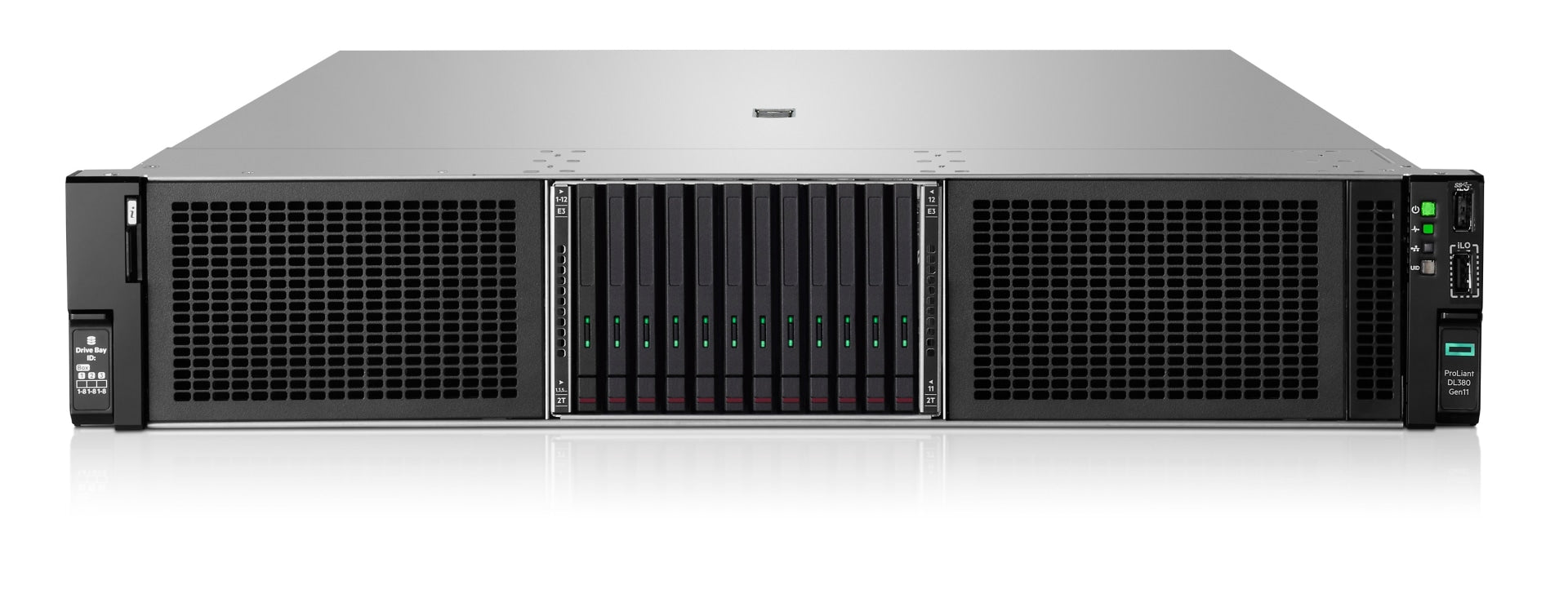 HPE ProLiant DL380 Gen11 2.4GHz 12-Core 64GB 12LFF MR416i-o 2x8TB 2x1000W