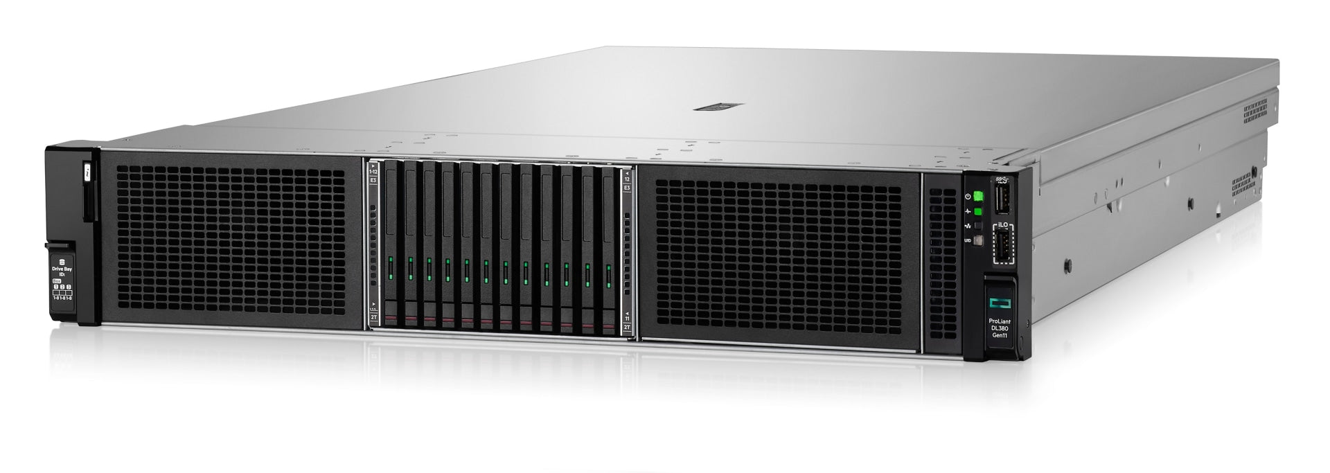 HPE ProLiant DL380 Gen11 2.4GHz 12-Core 64GB 12LFF MR416i-o 2x8TB 2x1000W