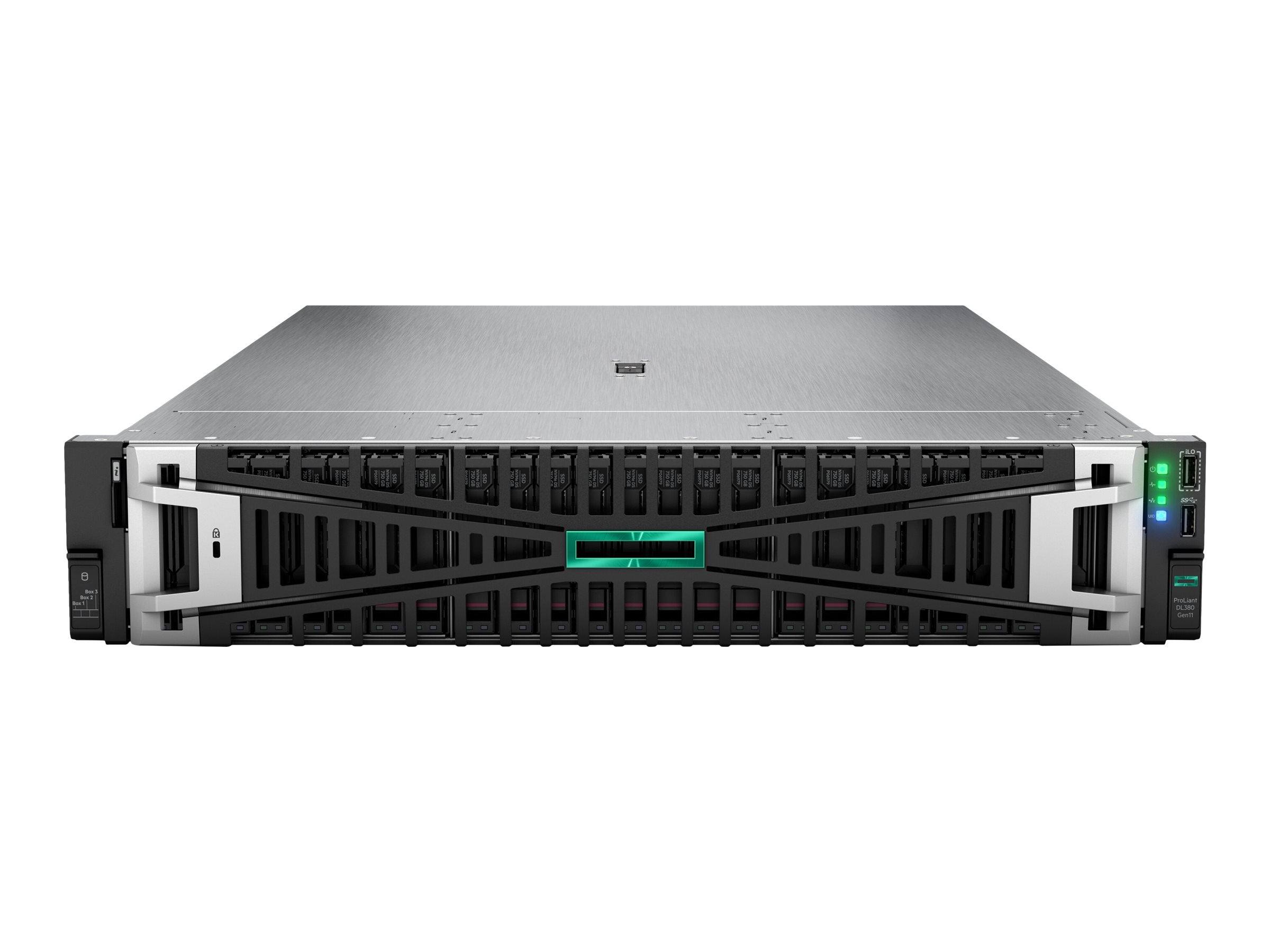 HPE ProLiant DL380 Gen11 Network Choice - Server - rack-mountable 2U - 2-way - 1 x Xeon Silver 4514Y / up to 3.4 GHz - RAM 128 P72984-005