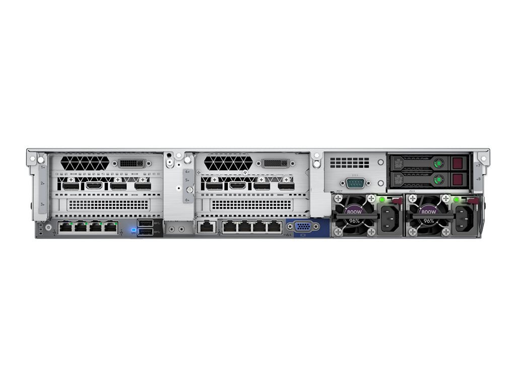 HPE ProLiant DL385 Gen10 - Server - rack-mountable 2U - 2-way - no CPU up to - RAM 0 GB - SATA/SAS - hot-swap 3.5 bay(s) - no 878615R-B21#ABJ