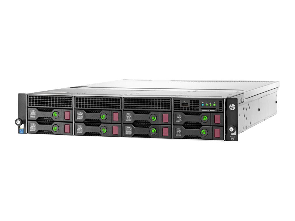 HPE ProLiant DL80 Gen9 - Server - rack-mountable - 2U - 2-way - no CPU - RAM 0 GB - SATA - hot-swap 3.5 bay(s) - no HDD