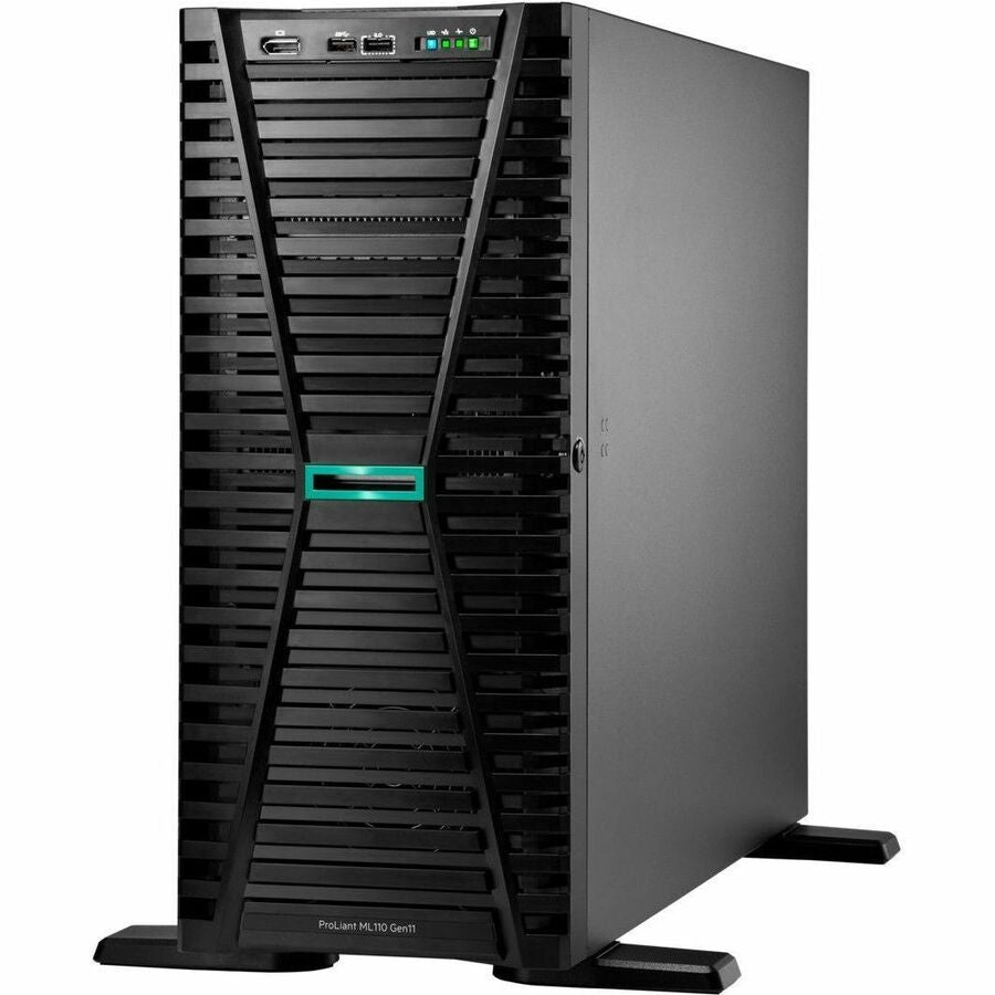 HPE ProLiant ML110 G11 4.5U Tower Server - 1 x Intel Xeon Bronze 3408U 1.80 GHz - 16 GB