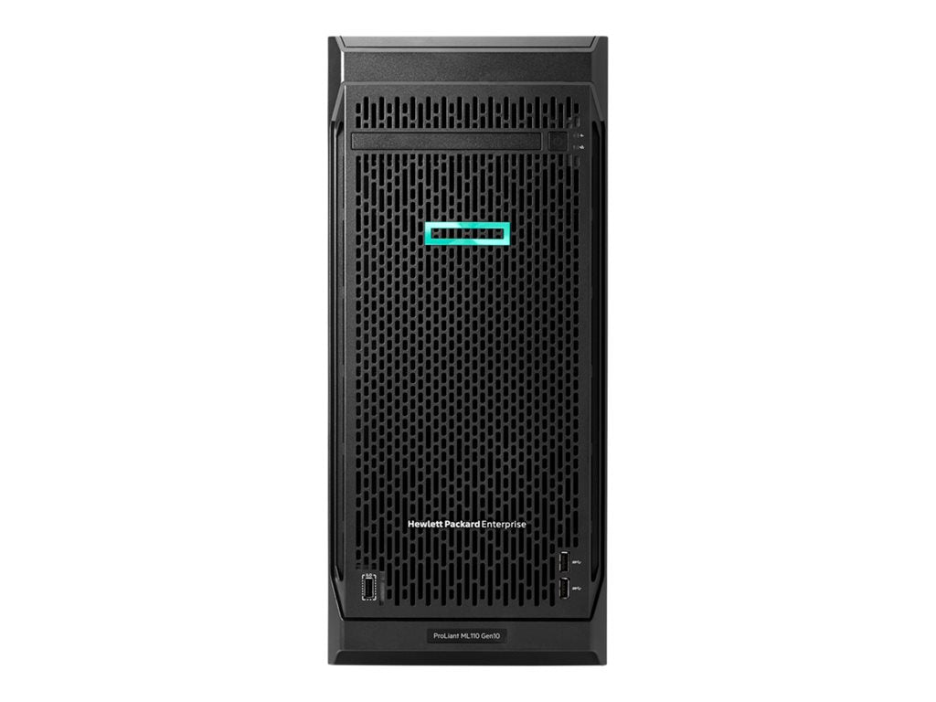 HPE ProLiant ML110 Gen10 - Server - tower 4.5U - 1-way - no CPU up to - RAM 0 GB - SATA - non-hot-swap 3.5 bay(s) - no HDD - 872305R-B21#B19