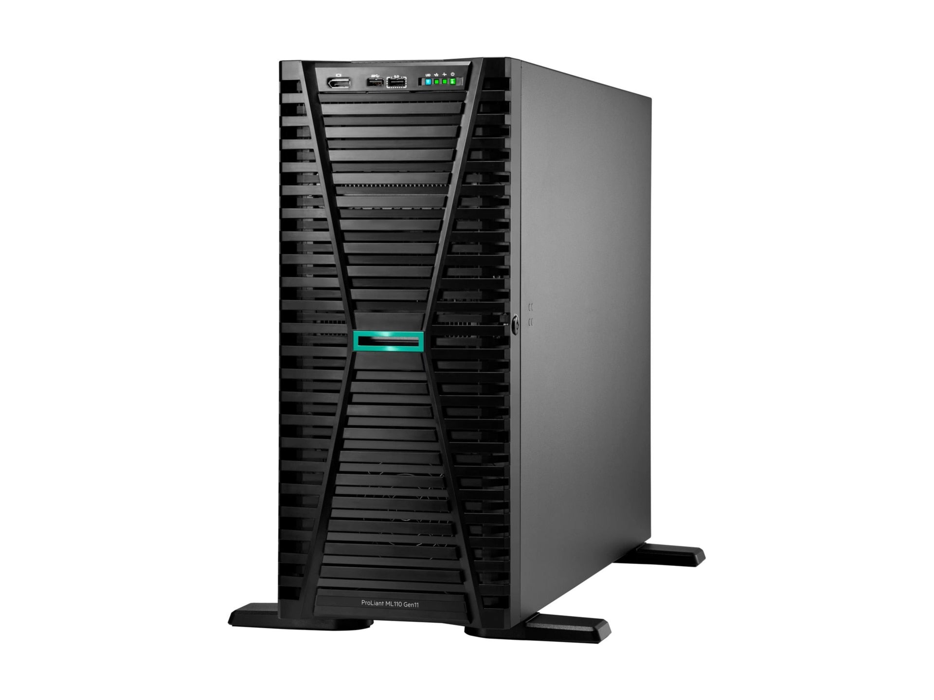 HPE ProLiant ML110 Gen11 Tower Server Intel Xeon 4510 12-Core 2.4GHz 4.1GHz