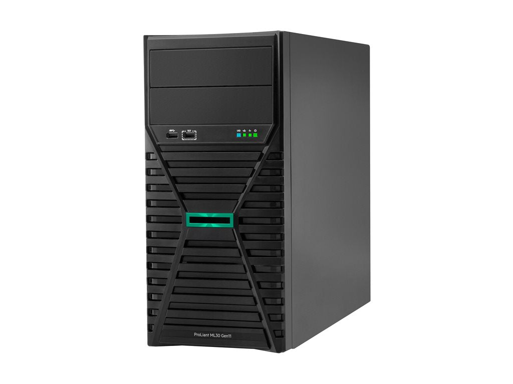HPE ProLiant ML30 Gen11 Entry - Server - tower 4U - 1-way - 1 x Xeon E-2434 / up to 5 GHz - RAM 16 GB - SATA - hot-swap 3.5 bay(s) P65095-001