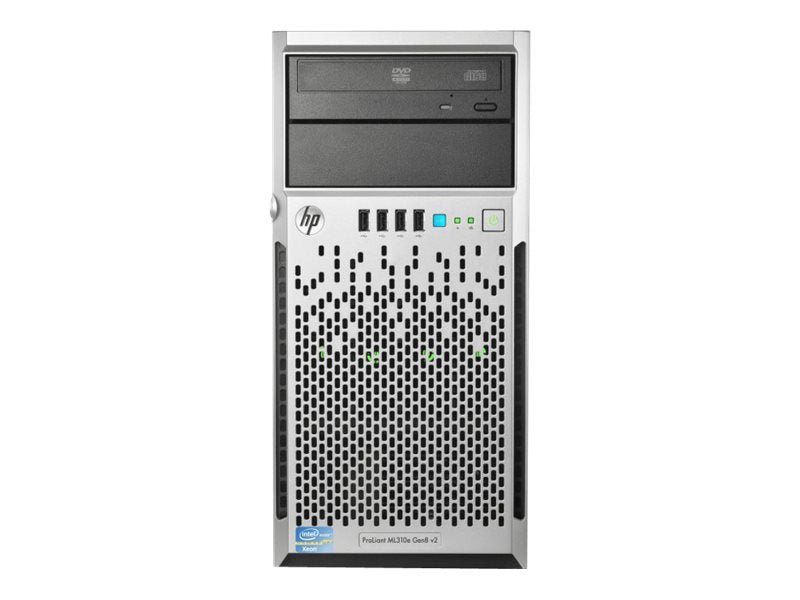 HPE ProLiant ML310e Gen8 v2 Base - Server - tower - 4U - 1-way - 1 x Xeon E3-1220V3 / 3.1 GHz - RAM 4 GB - SATA -