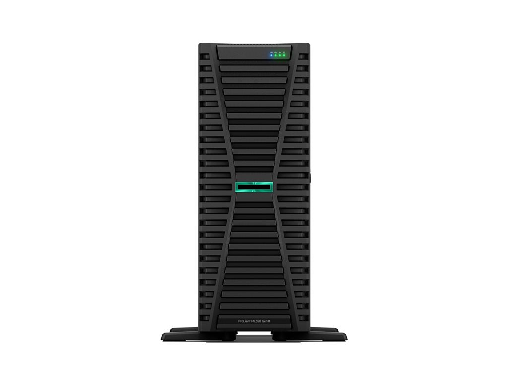 HPE ProLiant ML350 Gen11 Performance - Server - tower 4U - 2-way - 1 x Xeon Silver 4416+ / up to 3.9 GHz - RAM 32 GB - SATA/SAS/NVMe P53568-371