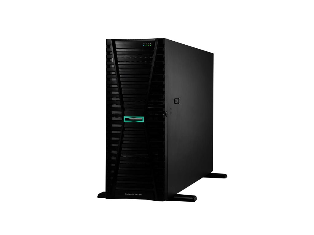 HPE ProLiant ML350 Gen11 Performance - Server - tower 4U - 2-way - 1 x Xeon Silver 4416+ / up to 3.9 GHz - RAM 32 GB - SATA/SAS/NVMe P53568-371