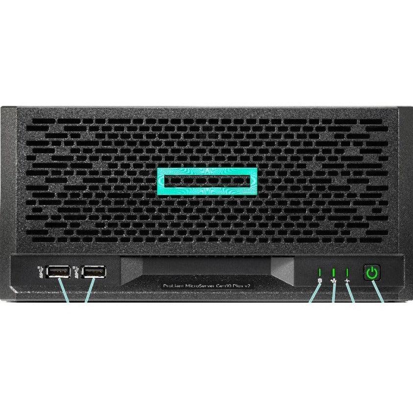 HPE ProLiant MicroServer Gen10 Plus v2 Ultra Micro Tower Server - 1 x Intel Xeon E-2314 2.80 GHz - 16 GB RAM - Serial ATA Controller P54649-001