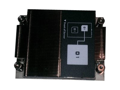 HPE - Processor heatsink - for P/N: 717854-B21, 717855-B21, 751279-B22, 751280-B22, 751281-B22, C7S04A, C7S05A, F6V36A