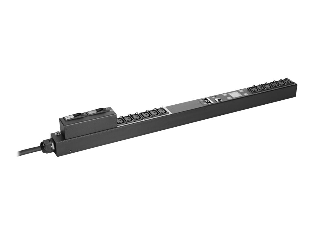 HPE Remote Monitored PDU Half Height - Power distribution unit (rack-mountable) - AC 208 V - 4992 VA - Ethernet - input: