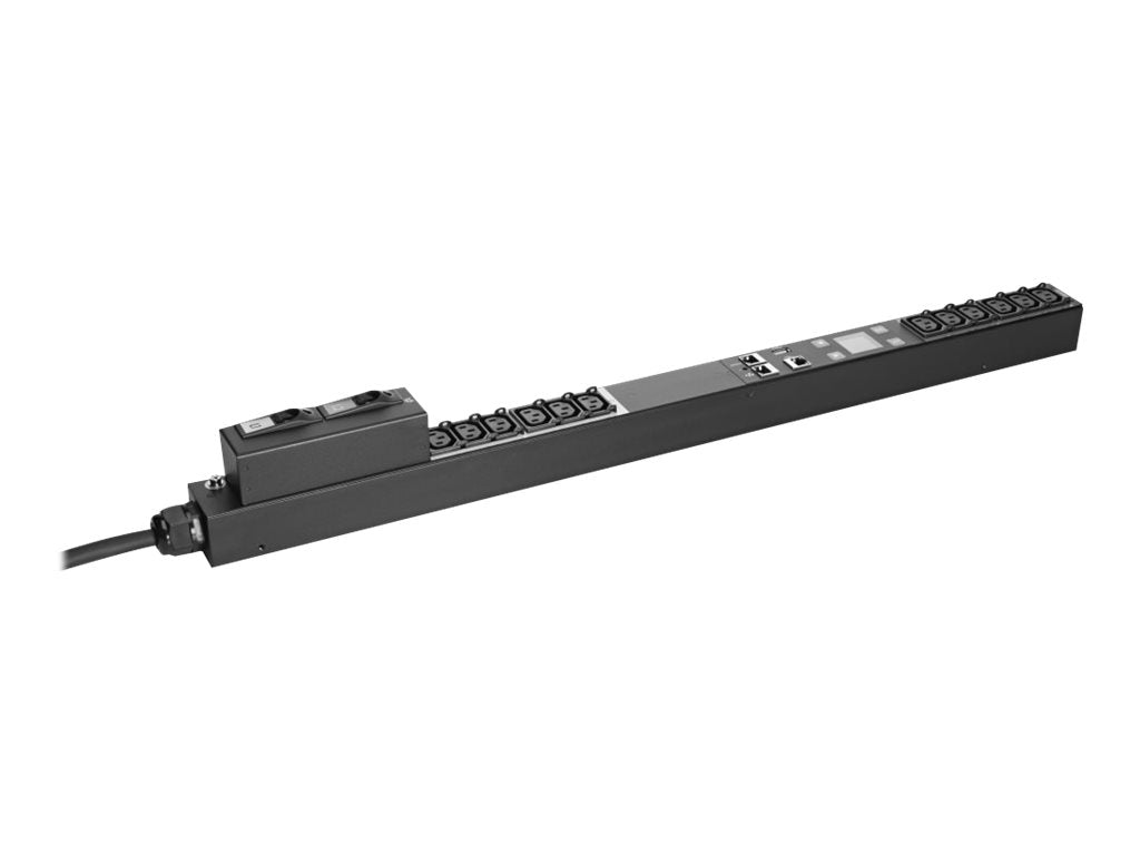 HPE Remote Monitored PDU Half Height - Power distribution unit (rack-mountable) - AC 230 V - 7360 VA - Ethernet - input: