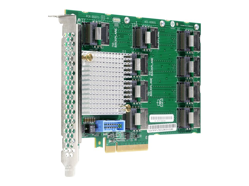HPE SAS Expander Card - Storage controller upgrade card - 24 Channel - SAS - for ProLiant DL560 Gen9, DL560 Gen9 Base,