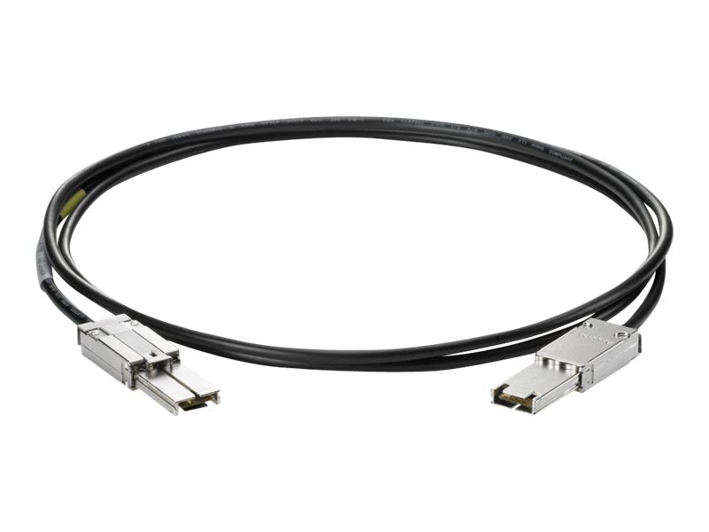 HPE - SAS external cable - 26 pin 4x Shielded Mini MultiLane SAS (SFF-8088) (M) to 26 pin 4x Shielded Mini MultiLane SAS (SFF-8088) AE465AR