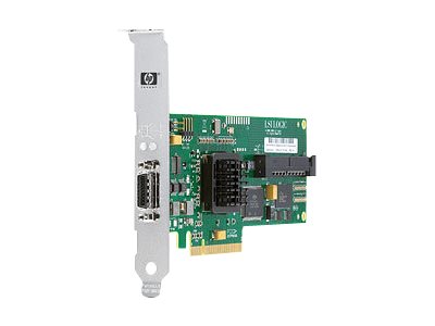HPE SC08Ge Host Bus Adapter - Storage controller - 8 Channel - SATA 1.5Gb/s / SAS - low profile - PCIe x8 - for ProLiant