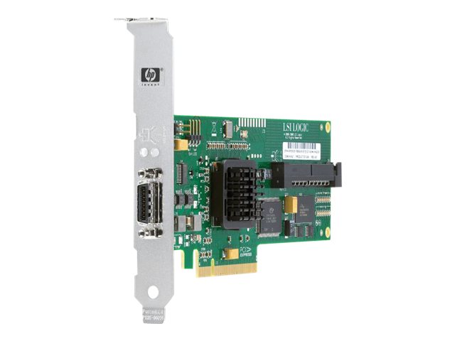 HPE SC44Ge Host Bus Adapter - Storage controller - 8 Channel - SATA 1.5Gb/s / SAS - RAID RAID 0, 1 - PCIe x8 - for 1/8