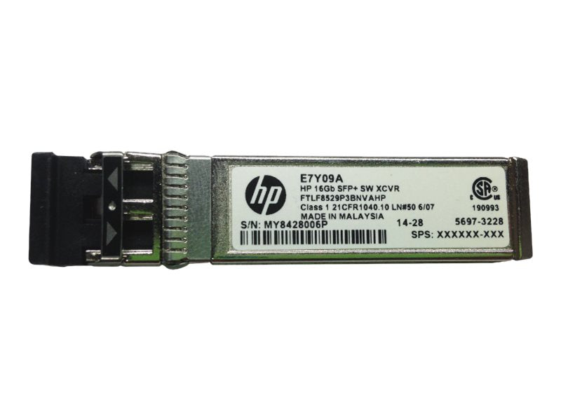 HPE - SFP+ transceiver module - 16Gb Fibre Channel (SW) - remarketed E7Y09AR