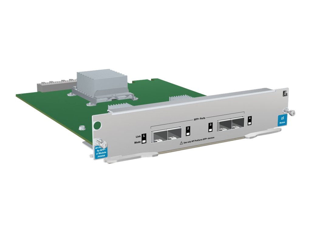 HPE SFP+ zl - Expansion module - 10GbE - 4 ports - for HP Switch 5406zl-48, Switch 5412zl-96; HPE 82XX, Switch 5406,