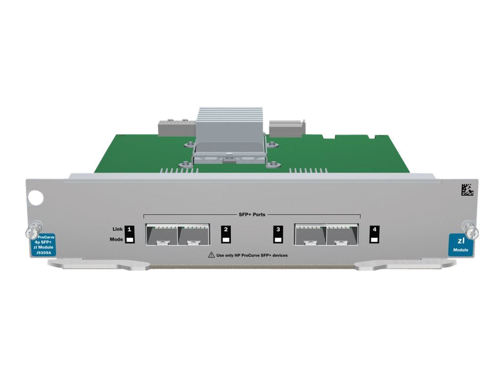 HPE SFP+ zl - Expansion module - 10GbE - 4 ports - for HP Switch 5406zl-48, Switch 5412zl-96; HPE 82XX, Switch 5406,