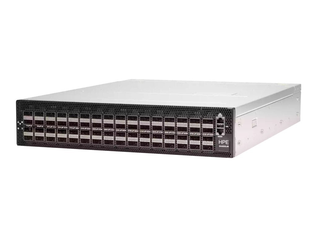 HPE SN4600cM - Switch - L3 - managed - 64 x 100 Gigabit QSFP28 - back to front airflow - rack-mountable R6R26A