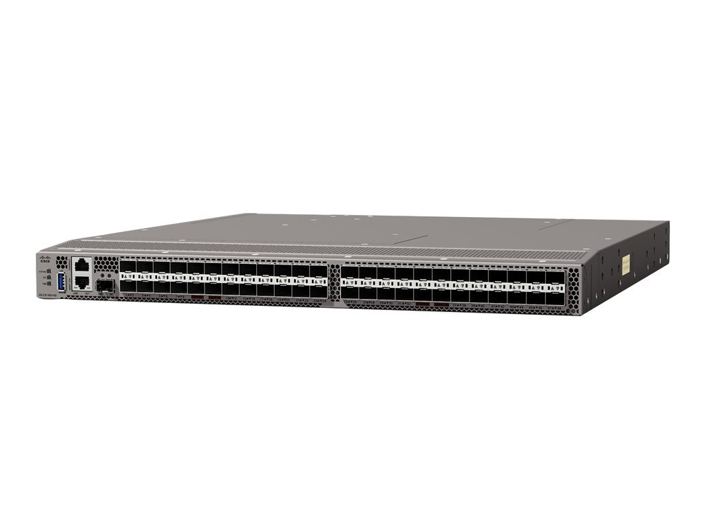 HPE SN6720C 64Gb 48/48 64Gb Short Wave SFP+ Fibre Channel Switch - Switch - managed - 48 x 64Gb Fibre Channel SFP+ - back to S0W95A#AC3