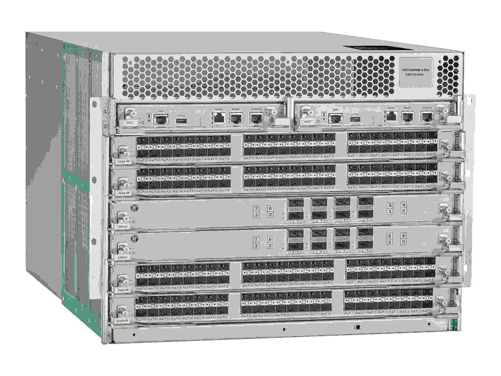 HPE SN8700B 4-slot Power Pack+ Director - Switch - managed - rack-mountable R6A98A