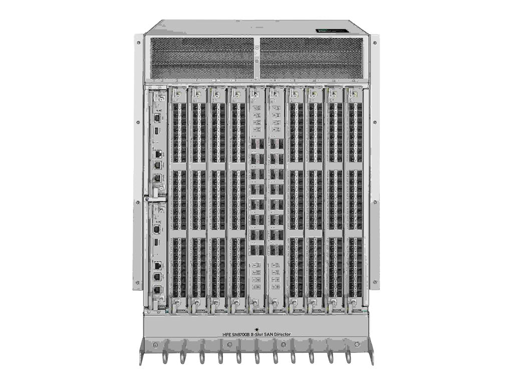 HPE SN8700B 8-slot Power Pack+ Director - Switch - managed - rack-mountable R6A97A