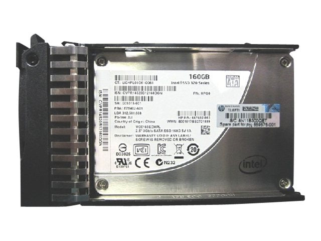HPE - SSD - 160 GB - hot-swap - 2.5 - SATA 3Gb/s"