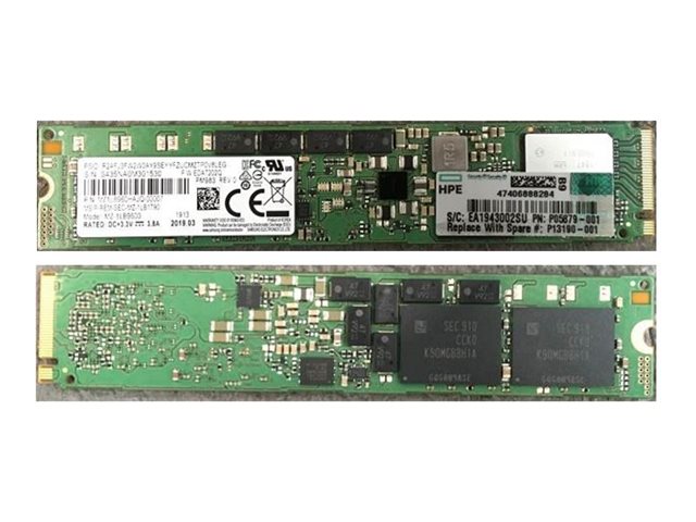 HPE - SSD - Mixed Use - 960 GB - internal - M.2 22110XT - PCIe x4 (NVMe)