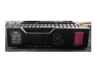 HPE - SSD - Read Intensive-2, Value Endurance, Enterprise - 480 GB - hot-swap - 3.5 LFF - SATA 6Gb/s - with HPE Smart