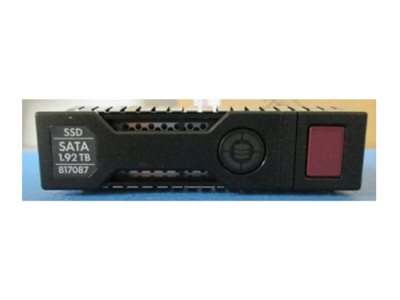 HPE - SSD - Read Intensive-3 - 1.92 TB - hot-swap - 3.5 LFF - SATA 6Gb/s - with HPE Smart Carrier Converter"