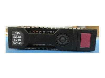 HPE - SSD - Write Intensive-2 - 1.2 TB - hot-swap - 3.5 LFF - SATA 6Gb/s - with HPE Smart Carrier Converter"